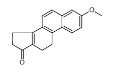 3-methoxy-11,12,15,16-tetrahydrocyclopenta[a]phenanthren-17-one Structure