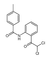 Benzamide,N-[2-(dichloroacetyl)phenyl]-4-methyl- (9CI) structure