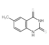 2,4(1H,3H)-Quinazolinedithione,6-methyl- structure