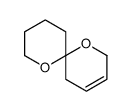 1,7-dioxaspiro[5.5]undec-3-ene结构式