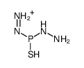 [hydrazinyl(sulfanyl)phosphanyl]iminoazanium Structure