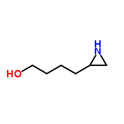 4-(2-Aziridinyl)-1-butanol结构式