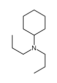 N,N-dipropylcyclohexanamine Structure