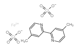 4,4'-dimethyl-2,2'-bipyridine ferrous perchlorate Structure