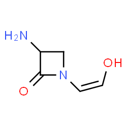 2-Azetidinone,3-amino-1-(2-hydroxyethenyl)-(9CI)结构式