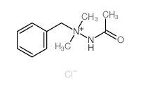 Hydrazinium,1-acetyl-2,2-dimethyl-2-(phenylmethyl)-, chloride (1:1) picture