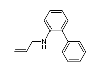 N-Prop-2-enylbiphenyl-2-amine结构式