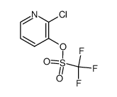 2-chloropyridin-3-yl trifluoromethanesulfonate Structure