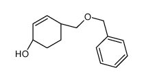 (1R,4S)-4-(phenylmethoxymethyl)cyclohex-2-en-1-ol Structure