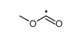 methoxycarbonyl radical Structure