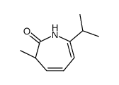 2H-Azepin-2-one,1,3-dihydro-7-isopropyl-3-methyl-(8CI)结构式