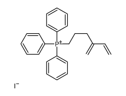 (4-Methylene-5-hexenyl)triphenyl-phosphonium Iodide结构式