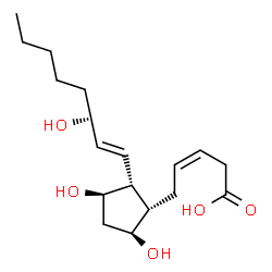 (±)5-iPF2α-VI structure