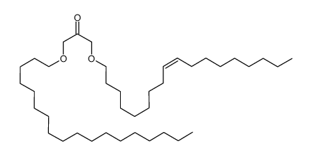 1-[((Z)-Octadec-9-enyl)oxy]-3-octadecyloxy-propan-2-one Structure