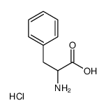 2-氨基-3-苯基丙酸盐酸盐结构式