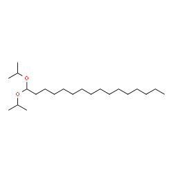 Palmitaldehyde diisopropyl acetal Structure