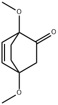 Bicyclo[2.2.2]oct-5-en-2-one, 1,4-dimethoxy-结构式