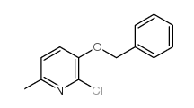 3-Benzyloxy-2-chloro-6-iodo-pyridine Structure