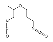 1-isocyanato-2-(3-isocyanatopropoxy)propane结构式