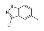 3-chloro-5-methyl-1,2-benzothiazole Structure