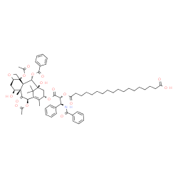 Paclitaxel octadecanedioate Structure