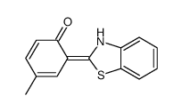 2-(Benzo[d]thiazol-2-yl)-4-methylphenol Structure