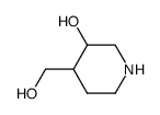 3-hydroxy-4-hydroxymethylpiperidine Structure