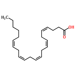 4,7,10,13,16-Docosapentaenoic acid Structure