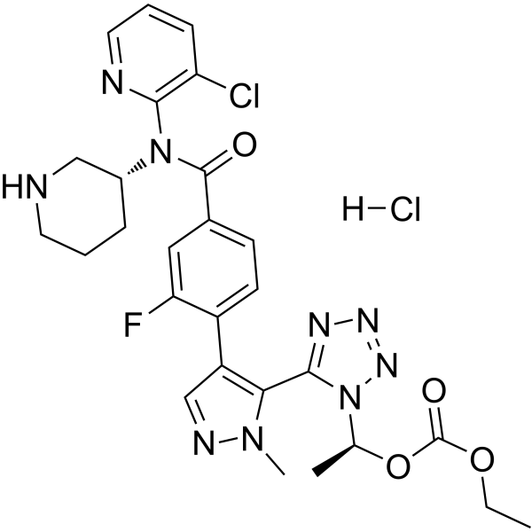 PF-06815345 hydrochloride结构式