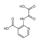 3-Pyridinecarboxylicacid,2-[(carboxycarbonyl)amino]-(9CI) Structure
