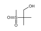 2-methyl-2-methylsulfonylpropan-1-ol Structure