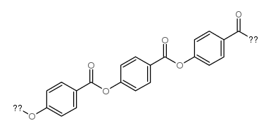 Poly(oxy-1,4-phenylenecarbonyl)结构式