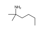2-Methyl-2-hexanamine结构式