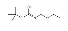 Carbamic acid, pentyl-, 1,1-dimethylethyl ester (9CI)结构式