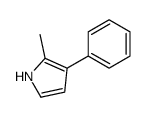 2-methyl-3-phenyl-1H-pyrrole Structure