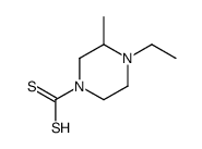 4-ethyl-3-methylpiperazine-1-carbodithioic acid Structure