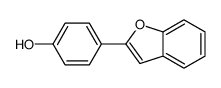 4-(benzofuran-2-yl)phenol Structure