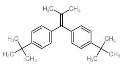 Propene,1,1-bis(p-tert-butylphenyl)-2-methyl- (8CI) structure