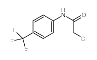 2-Chloro-N-[4-(trifluoromethyl)phenyl]acetamide structure