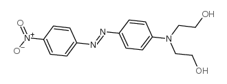 Ethanol,2,2'-[[4-[2-(4-nitrophenyl)diazenyl]phenyl]imino]bis- structure