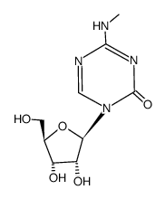 N(4)-methyl-5-azacytidine结构式