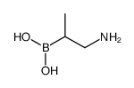 1-aminopropan-2-ylboronic acid结构式