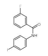 3-fluoro-N-(4-iodophenyl)benzamide结构式