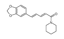 (2Z,4E)-5-(1,3-benzodioxol-5-yl)-1-piperidin-1-ylpenta-2,4-dien-1-one Structure