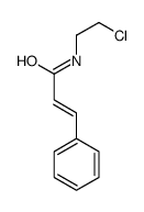 N-(2-Chloroethyl)-3-phenylpropenamide structure