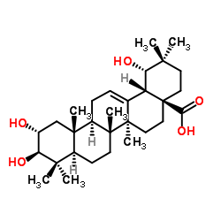 Arjunic acid Structure