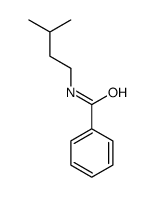 N-(3-methylbutyl)benzamide结构式