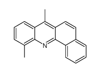 7,11-Dimethylbenz[c]acridine结构式