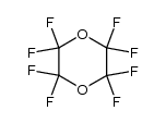 perfluoro-1,4-dioxane Structure