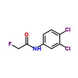 N-(3,4-Dichlorophenyl)-2-fluoroacetamide Structure
